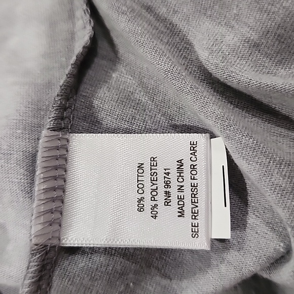 NWT girls gray graphic shirt size 7/8 M - Picture 11 of 13